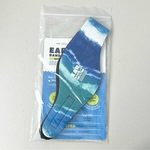 NEW Ear Band-It Ultra Swimming Headband Tie Dye Large Ages 8 Years-Adult